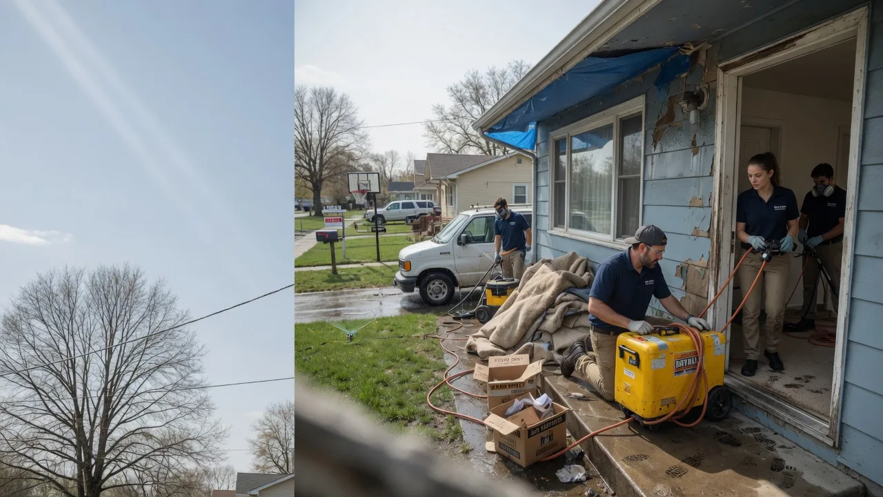 Basement Flood Cleanup in Little Ferry, NJ near me